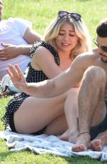 PAIGE TURLEY and Finn Tapp at Picnic in Manchester 06/25/2020