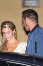 PARIS HILTON Leaves Nobu in Malibu 06/28/2020