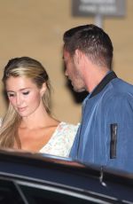 PARIS HILTON Leaves Nobu in Malibu 06/28/2020