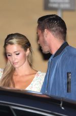 PARIS HILTON Leaves Nobu in Malibu 06/28/2020