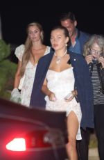 PARIS HILTON Leaves Nobu in Malibu 06/28/2020