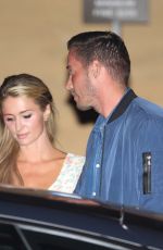 PARIS HILTON Leaves Nobu in Malibu 06/28/2020