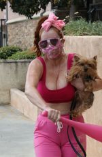 PHOEBE PRICE All in Pink Out in Studio City 06/02/2020