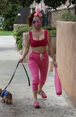 PHOEBE PRICE All in Pink Out in Studio City 06/02/2020