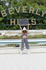 PHOEBE PRICE Out Protesting in Beverly Hills 06/01/2020