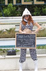 PHOEBE PRICE Out Protesting in Beverly Hills 06/01/2020