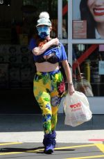 PHOEBE PRICE Shopping at CVS Pharmacy in Los Angeles 06/28/2020
