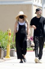 Pregnant ASHLEE SIMPSON and Evan Ross at Don Cuco Mexican Restaurant in Los Angeles 06/15/2020