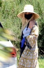 Pregnant ASHLEE SIMPSON and Evan Ross at Don Cuco Mexican Restaurant in Los Angeles 06/15/2020