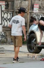 Pregnant HILARY RHODA Out and About in New York 06/24/2020