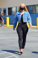 Pregnant IGGY AZALEA Out and About in Hollywood 06/27/2020