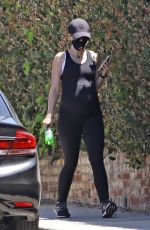 Pregnant KATHERINE CHWARZENEGGER Out Hiking in Pacific Palisades 06/11/2020