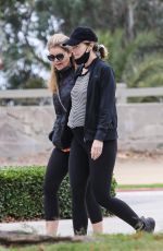 Pregnant KATHERINE SCHWARZENEGGER and MARIA SHRIVER Out in Santa Monica 06/24/2020