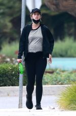 Pregnant KATHERINE SCHWARZENEGGER and MARIA SHRIVER Out in Santa Monica 06/24/2020