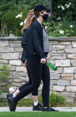 Pregnant KATHERINE SCHWARZENEGGER and MARIA SHRIVER Out in Santa Monica 06/24/2020