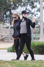 Pregnant KATHERINE SCHWARZENEGGER and MARIA SHRIVER Out in Santa Monica 06/24/2020