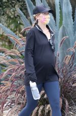 Pregnant KATHERINE SCHWARZENEGGER Out in Los Angeles 06/27/2020