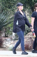 Pregnant KATHERINE SCHWARZENEGGER Out in Los Angeles 06/27/2020
