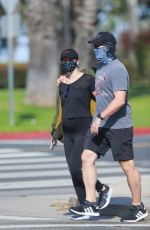 Pregnant KATHERINE SCHWARZENEGGER Out in Santa Monica 06/01/2020