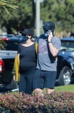 Pregnant KATHERINE SCHWARZENEGGER Out in Santa Monica 06/01/2020