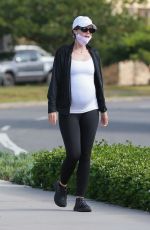 Pregnant KATHERINE SCHWARZENEGGER Out in Santa Monica 06/15/2020