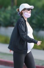 Pregnant KATHERINE SCHWARZENEGGER Out in Santa Monica 06/15/2020