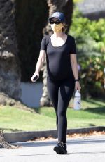 Pregnant KATHERINE SCHWARZENEGGER Out with a Friend in Santa Monica 06/13/2020