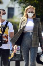 Pregnant SOPHIE TURNER and Joe Jonas Out in Los Angeles 06/17/2020