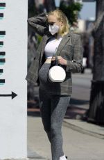 Pregnant SOPHIE TURNER and Joe Jonas Out in Los Angeles 06/17/2020