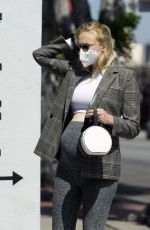 Pregnant SOPHIE TURNER and Joe Jonas Out in Los Angeles 06/17/2020