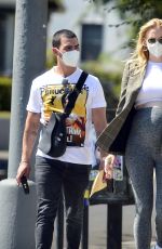 Pregnant SOPHIE TURNER and Joe Jonas Out in Los Angeles 06/17/2020