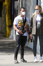 Pregnant SOPHIE TURNER and Joe Jonas Out in Los Angeles 06/17/2020