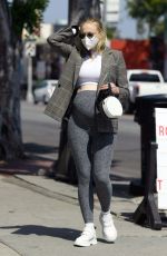 Pregnant SOPHIE TURNER and Joe Jonas Out in Los Angeles 06/17/2020