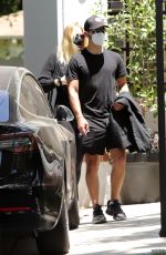 Pregnant SOPHIE TURNER and Joe Jonas Out in Los Angeles 06/20/2020