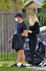 Pregnant SOPHIE TURNER and Joe Jonas Out in Los Angeles 06/20/2020
