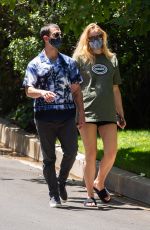 Pregnant SOPHIE TURNER and Joe Jonas Out in Los Angeles 06/24/2020