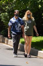 Pregnant SOPHIE TURNER and Joe Jonas Out in Los Angeles 06/24/2020