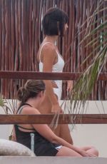 RACHEL COOK in Swimsuit at a Beach in Tulum 06/17/2020