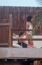 RACHEL COOK in Swimsuit at a Beach in Tulum 06/17/2020