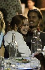 RAINEY and MARGARET QUALLEY and MADELAINE PETSCH Out for Dinner in West Hollywood 06/13/2020