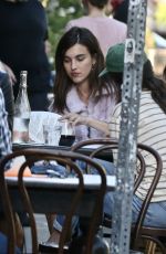 RAINEY and MARGARET QUALLEY and MADELAINE PETSCH Out for Dinner in West Hollywood 06/13/2020