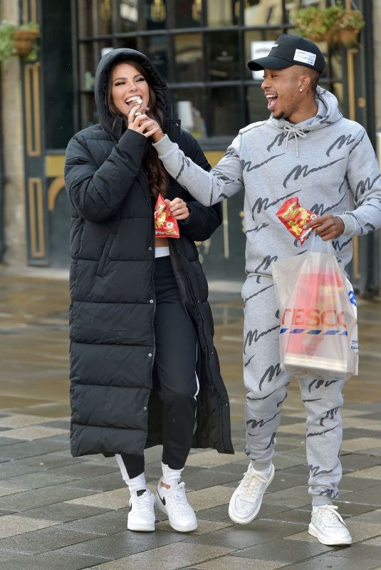REBECCA GORMLEY and Biggs Chris Shopping at Tesco in Newcastle 06/18/2020