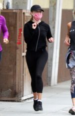 REESE WITHERSPOON Out Jogging in Los Angeles 06/18/2020