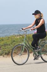 REESE WITHERSPOON Out Riding a Bike in Malibu 05/31/2020