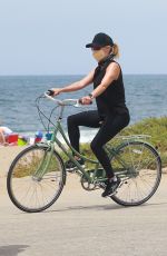 REESE WITHERSPOON Out Riding a Bike in Malibu 05/31/2020