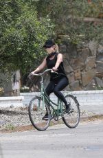 REESE WITHERSPOON Out Riding a Bike in Malibu 06/12/2020