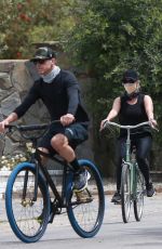 REESE WITHERSPOON Out Riding a Bike in Malibu 06/12/2020