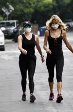 REESE WITHERSPOON Out with Her Yoga Instructor in Brentwood 06/23/2020