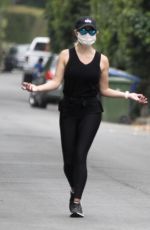 REESE WITHERSPOON Out with Her Yoga Instructor in Brentwood 06/23/2020