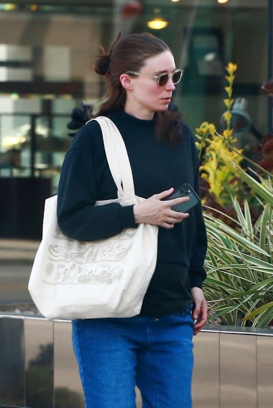 ROONEY MARA Heading to a Spa in Los Angeles 06/16/2020